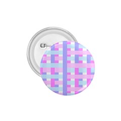 Gingham Nursery Baby Blue Pink 1 75  Buttons by BangZart