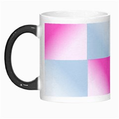 Gradient Blue Pink Geometric Morph Mugs by BangZart