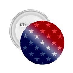 America Patriotic Red White Blue 2 25  Buttons by BangZart