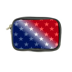 America Patriotic Red White Blue Coin Purse by BangZart