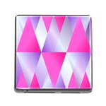 Gradient Geometric Shiny Light Memory Card Reader (Square) Front