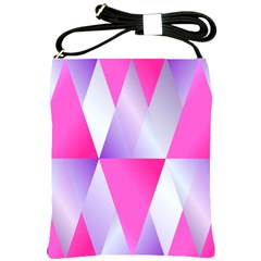 Gradient Geometric Shiny Light Shoulder Sling Bags by BangZart