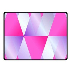 Gradient Geometric Shiny Light Fleece Blanket (small) by BangZart