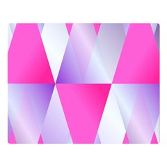 Gradient Geometric Shiny Light Double Sided Flano Blanket (large)  by BangZart