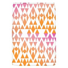 Geometric Abstract Orange Purple Flap Covers (s)  by BangZart