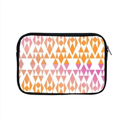 Geometric Abstract Orange Purple Apple Macbook Pro 15  Zipper Case by BangZart