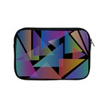 Triangle Gradient Abstract Geometry Apple MacBook Pro 15  Zipper Case Front