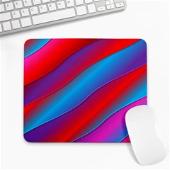 Diagonal Gradient Vivid Color 3d Large Mousepads by BangZart