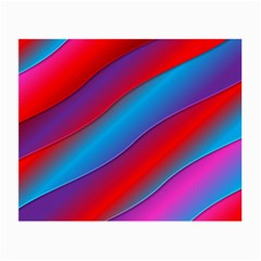 Diagonal Gradient Vivid Color 3d Small Glasses Cloth by BangZart