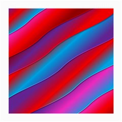 Diagonal Gradient Vivid Color 3d Medium Glasses Cloth by BangZart