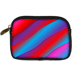 Diagonal Gradient Vivid Color 3d Digital Camera Cases by BangZart