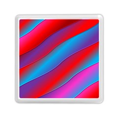 Diagonal Gradient Vivid Color 3d Memory Card Reader (square)  by BangZart