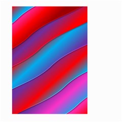 Diagonal Gradient Vivid Color 3d Large Garden Flag (two Sides) by BangZart