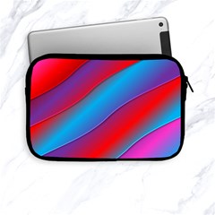 Diagonal Gradient Vivid Color 3d Apple Ipad Mini Zipper Cases by BangZart