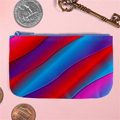 Diagonal Gradient Vivid Color 3d Large Coin Purse by BangZart