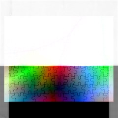 Course Gradient Background Color Rectangular Jigsaw Puzzl by BangZart