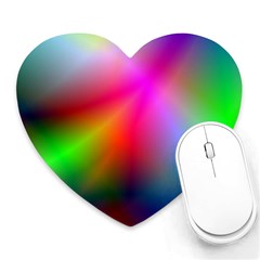 Course Gradient Background Color Heart Mousepads by BangZart