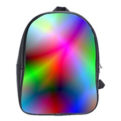 Course Gradient Background Color School Bag (large) by BangZart