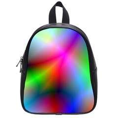 Course Gradient Background Color School Bag (small) by BangZart