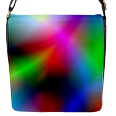 Course Gradient Background Color Flap Messenger Bag (s) by BangZart