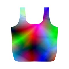 Course Gradient Background Color Full Print Recycle Bags (m)  by BangZart