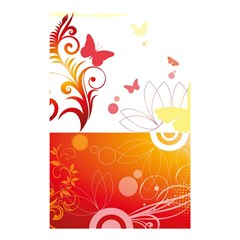 Spring Butterfly Flower Plant Shower Curtain 48  X 72  (small)  by BangZart