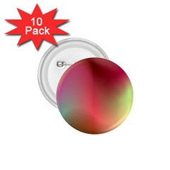 Colorful Colors Wave Gradient 1 75  Buttons (10 Pack) by BangZart