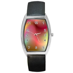 Colorful Colors Wave Gradient Barrel Style Metal Watch by BangZart