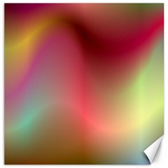 Colorful Colors Wave Gradient Canvas 16  X 16   by BangZart