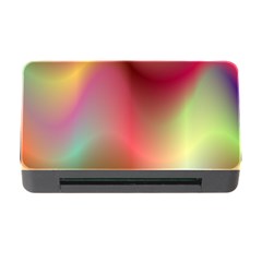 Colorful Colors Wave Gradient Memory Card Reader With Cf