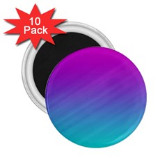 Background Pink Blue Gradient 2.25  Magnets (10 pack) 