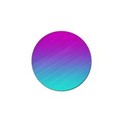 Background Pink Blue Gradient Golf Ball Marker