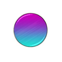 Background Pink Blue Gradient Hat Clip Ball Marker (4 pack)