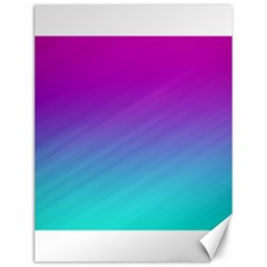 Background Pink Blue Gradient Canvas 12  x 16  