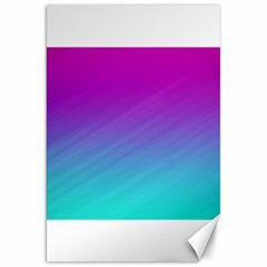 Background Pink Blue Gradient Canvas 20  x 30  