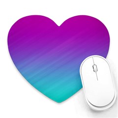 Background Pink Blue Gradient Heart Mousepads