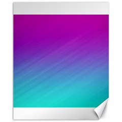 Background Pink Blue Gradient Canvas 11  x 14  