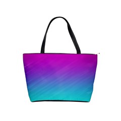 Background Pink Blue Gradient Shoulder Handbags