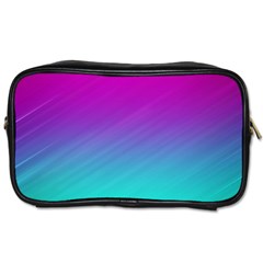 Background Pink Blue Gradient Toiletries Bags