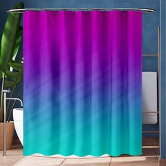 Background Pink Blue Gradient Shower Curtain 60  x 72  (Medium) 