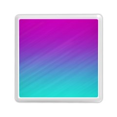 Background Pink Blue Gradient Memory Card Reader (Square) 