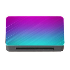 Background Pink Blue Gradient Memory Card Reader with CF