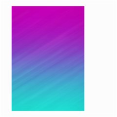 Background Pink Blue Gradient Small Garden Flag (Two Sides)