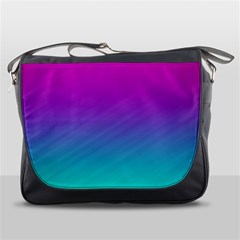 Background Pink Blue Gradient Messenger Bags