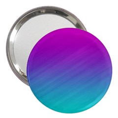 Background Pink Blue Gradient 3  Handbag Mirrors