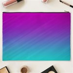 Background Pink Blue Gradient Cosmetic Bag (XXXL)  Back