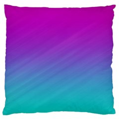 Background Pink Blue Gradient Standard Flano Cushion Case (one Side) by BangZart