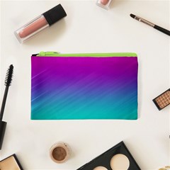 Background Pink Blue Gradient Cosmetic Bag (xs) by BangZart