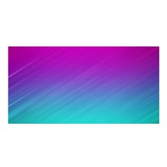 Background Pink Blue Gradient Satin Shawl