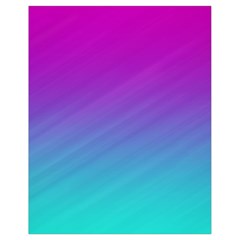 Background Pink Blue Gradient Drawstring Bag (Small)